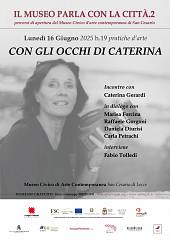 con gli occhi di caterina, incontro con caterina gerardi